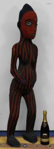 African Cameroon Glass Beaded Effigy Figure