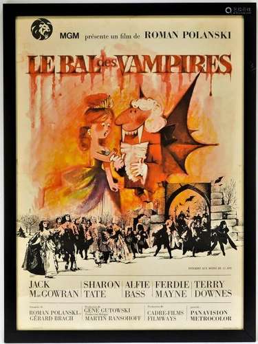 Roman Polanski Le Bal des Vampires Movie Poster