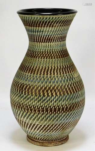 Dumler and Brieden HOHR Glazed Terracotta Vase