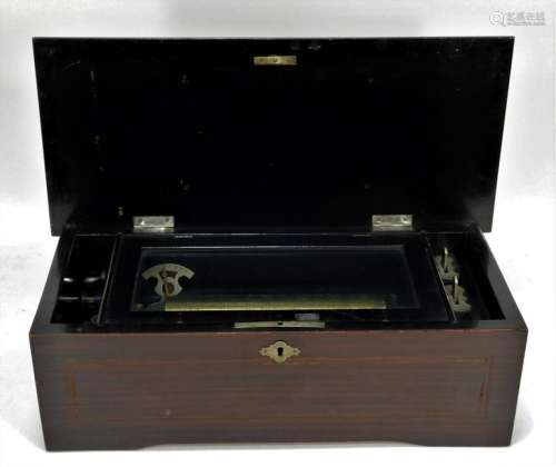 C1900 8 Aire Swiss Cylinder Music Box