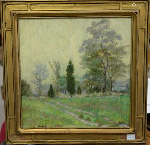 Ethel Easton Paxson (1885-1982), oil on artist board,