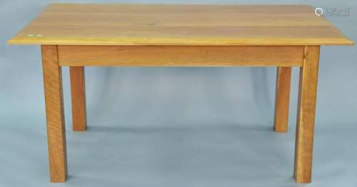 Frank Klausz cherry table marked made for American