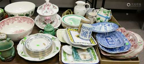 Large group of assorted porcelain and ceramic to