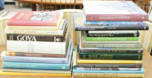 Twenty Five coffee table books to include Mink's 