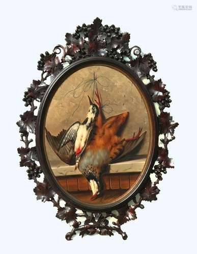 EXCEPTIONAL MICHELANGELO MEUCCI GAME BIRD NATURE