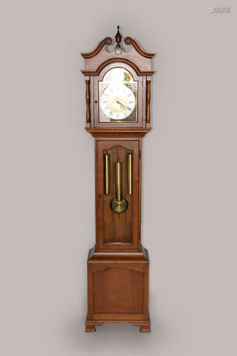 A Large Victorian Style Grandfather Clock