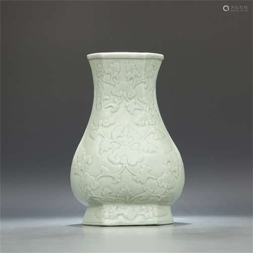A Chinese Yue-Type Glazed Porcelain Vase