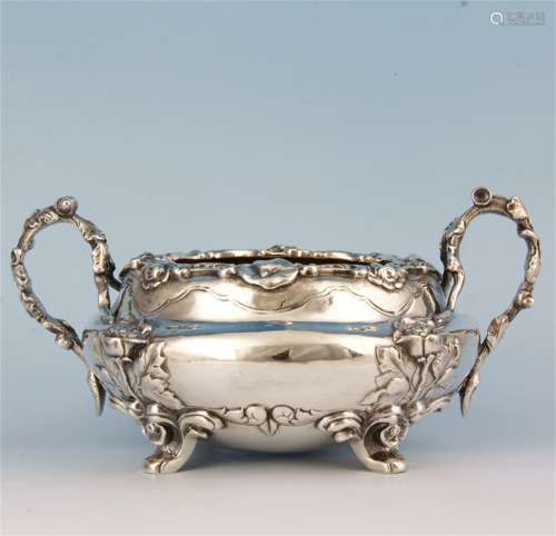 A British Charles Gordon Silver Sugar Jar