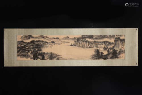 A Chinese Painting, Zhang Daqian Mark