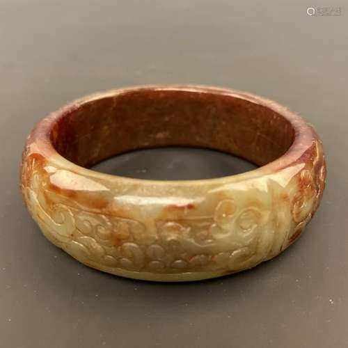 Chinese Archaic Jade Bracelet