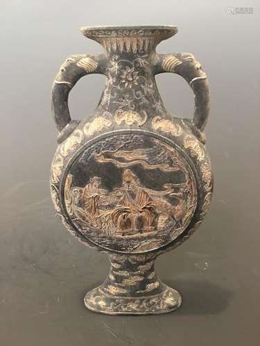 Chinese Ink vase