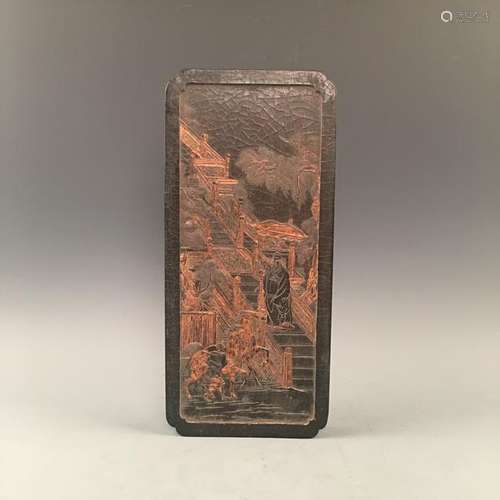 Chinese Old Ink Block