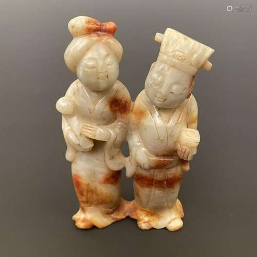 Chinese Jade of Ancient Couple