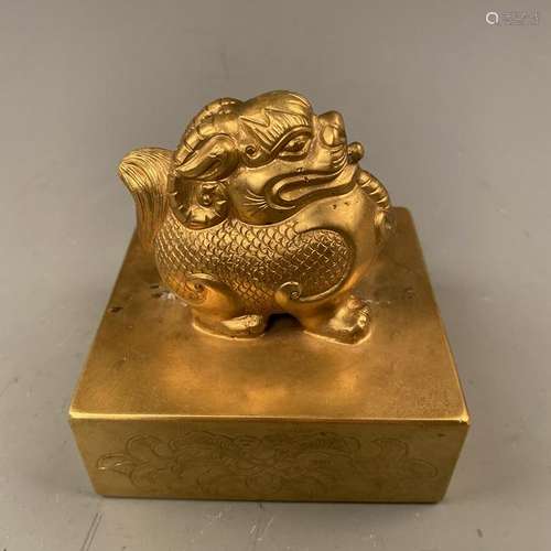 Chinese Bronze Seal