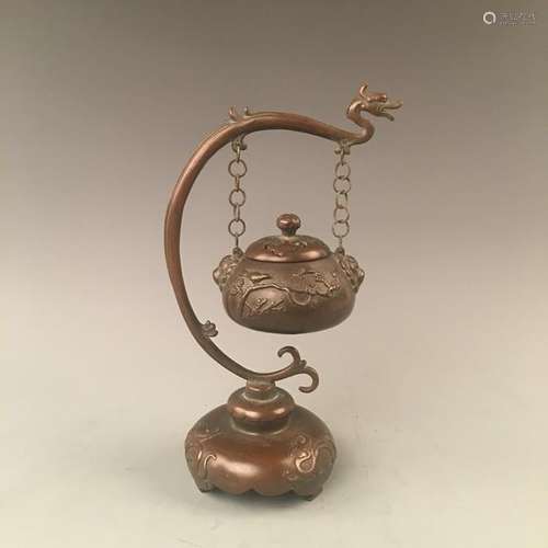 Chinese Bronze Teapot