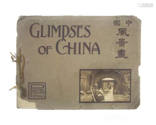 Glimpses of China MENNIE (DONALD)