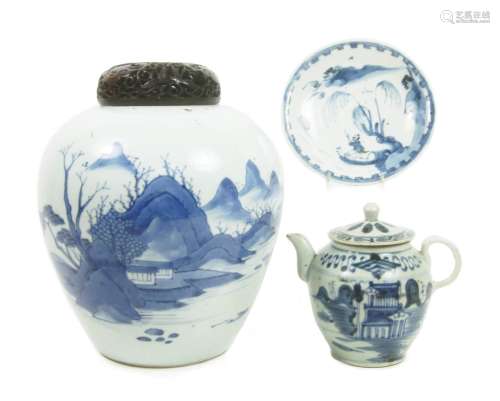 Early blue and white porcelains