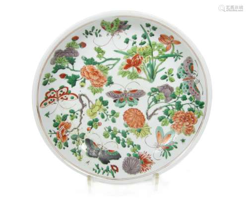 18th century A famille verte charger