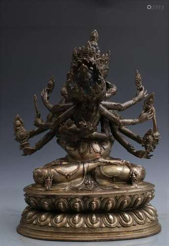 Bronze Figure of Gunyasamaja