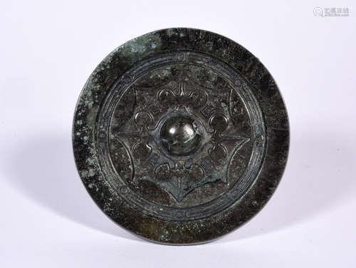 A   TANG  DYNASTY  BRONZE   MIRROR