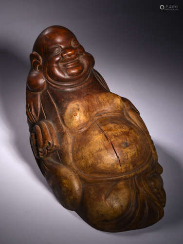 A  QING  DYNASTY   BAMBOO  ROOT  IMAGE