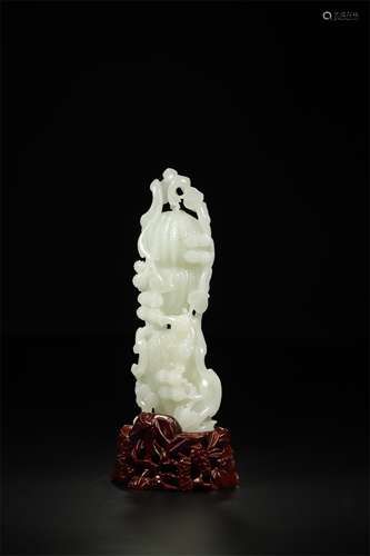 A Chinese Carved Jade Decoration