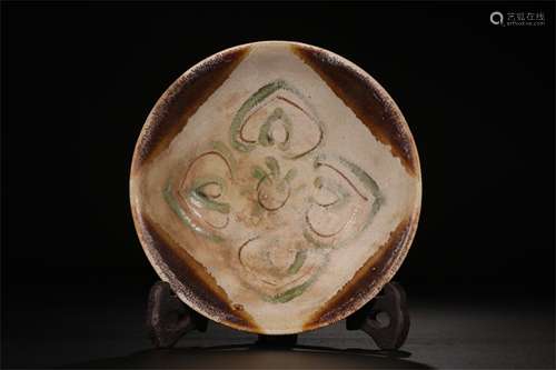 A Chinese Changsha-Type Glazed Porcelain Bowl