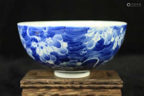 A Chinese Blue and White Porcelain Bowl