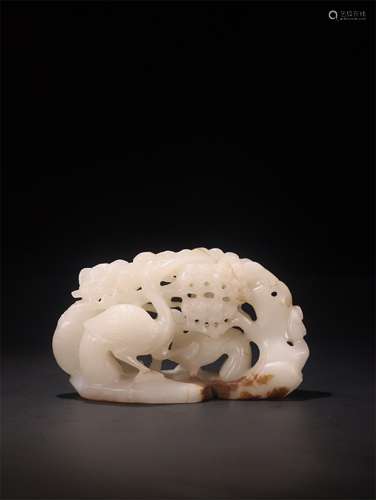 A Chinese Carved Jade Decoration