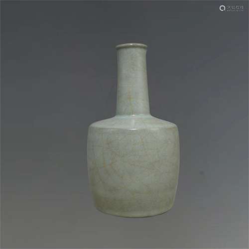 A Chinese Celadon Glazed Porcelain Vase