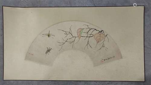 A Chinese Painting, Qi Baishi Mark