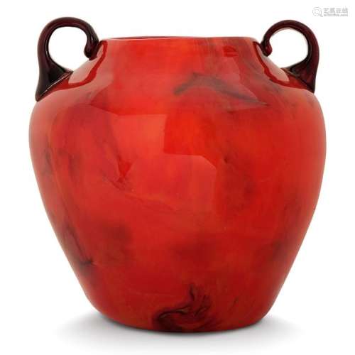 SCHNEIDER Large vase ovoïde \