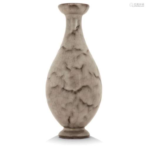 ÉMILE DECŒUR (1876 1953) Vase balustre en grès, ta…
