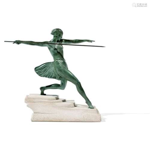 PIERRE LE FAGUAYS (1892 1962) Chasseresse antique …