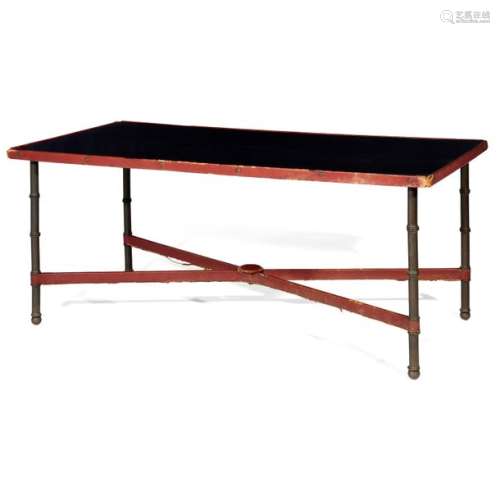 Ƒƒ JACQUES ADNET (1900 1984) Table basse rectangul…