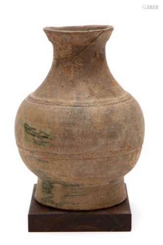 A Han pottery Chinese funerary vase Probably Han d…