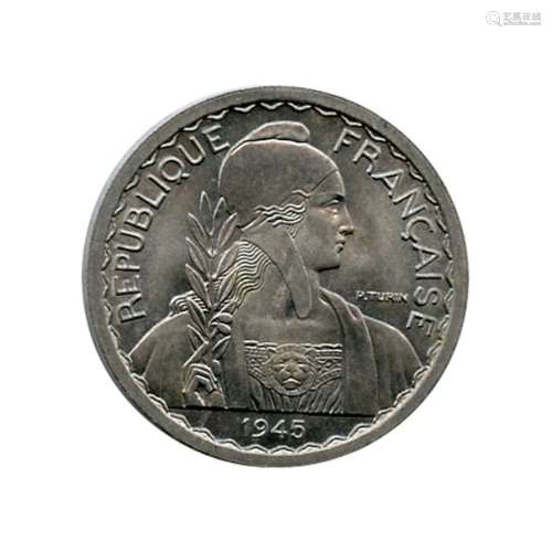 Indochine Essai en aluminium du 20 Cent, 1945 Pari…