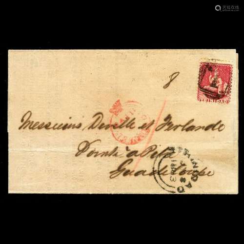 Trinité (île), 1862 1863 1d (dent 11 1/2/12) sur i…