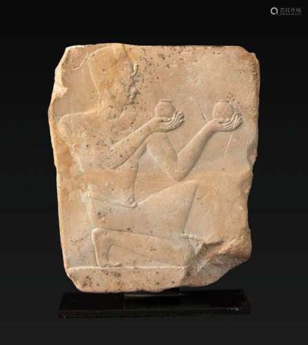 ￭ MODÈLE DE SCULPTEUR. Égypte, XXXe dynastie Époqu…