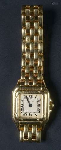 Montre complet or jaune 18 carats de marque Cartie…