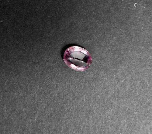 Saphir rose taillé.Poids 1,52 carats.Sri Lanka. Co…