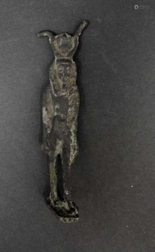 Dieu Osiris lune marchant.Bronze.Style saïte.H:1éc…