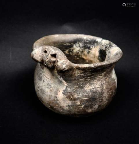 Vase à décor animalier en forme de capridé Ceramiq…