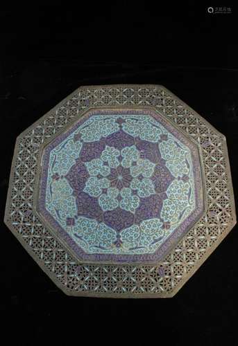 French Enamel Tray