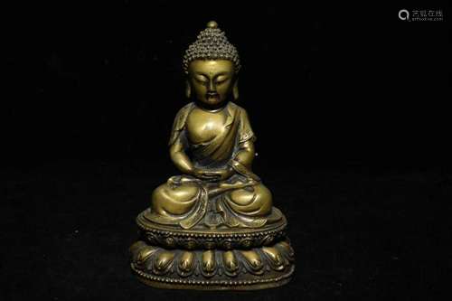 Chinese Bronze Buddha