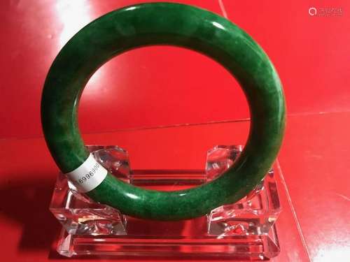 Chinese Green Bangle