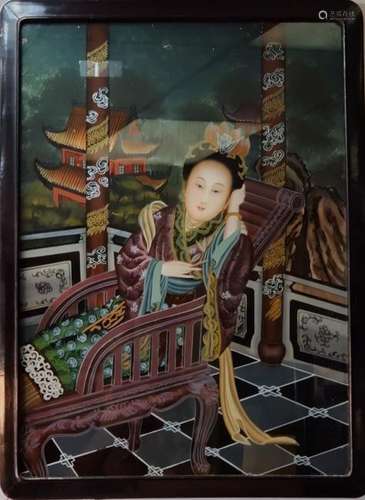 Chinese Reverse Glass Painting