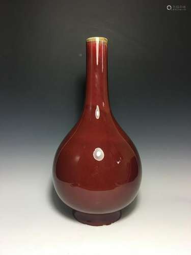 Chinese Red Glazed Vase