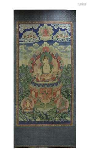 Silk Thangka, Tibet