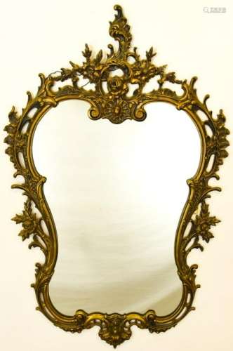 Hollywood Regency Style Ormolu Mirror